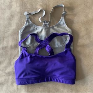 Compressive sports bra bundle